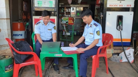 Vi phạm quy định về PCCC, một doanh nghiệp kinh doanh xăng dầu bị phạt 25 triệu đồng
