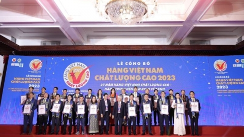 Vinh danh 519 doanh nghiệp có sản phẩm chất lượng được người tiêu dùng bình chọn