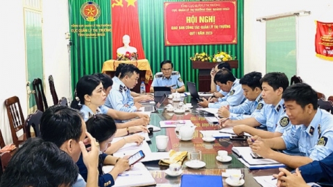 Cục QLTT tỉnh Quảng Ngãi triển khai nhiệm vụ quý II năm 2023