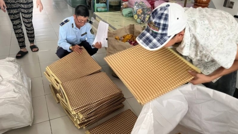 An Giang: Thu giữ 125 chiếu điều hòa nhập khẩu vi phạm về nhãn hàng hóa