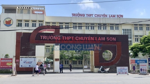 Thông báo tuyển sinh vào lớp 10 THPT Chuyên Lam Sơn năm học 2024-2025