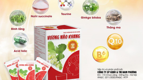 Vương Não Khang - Hỗ trợ cải thiện rối loạn giấc ngủ ở trẻ hay tăng động