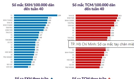 TP. Hồ Chí Minh: Số ca mắc tay chân miệng, sốt xuất huyết có dấu hiệu tăng trở lại