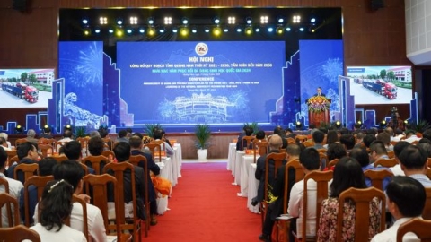 Chủ tịch HĐQT THACO tham dự Hội nghị công bố Quy hoạch tỉnh Quảng Nam thời kỳ 2021 - 2030, tầm nhìn đến năm 2050