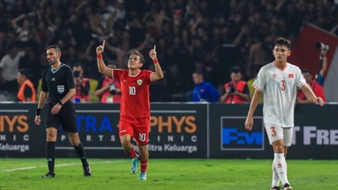 Sau trận thua Indonesia, đội tuyển Việt Nam bị trừ số điểm lớn trên bảng xếp hạng FIFA