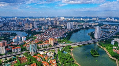 Hà Nội: Xem xét xây dựng trục sông Hồng là mặt tiền, điểm nhấn của vùng đô thị hóa đồng bằng sông Hồng