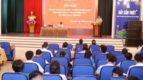 Ban Nội chính Tỉnh ủy Thanh Hóa tổ chức hội nghị giao ban công tác