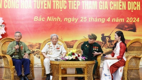 Bắc Ninh: Gặp mặt, tọa đàm với chiến sĩ Điện Biên, thanh niên xung phong, dân công hỏa tuyến trực tiếp tham gia chiến dịch Điện Biên Phủ
