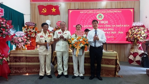 Huế- Thành lập Hội Cựu Công an Nhân dân phường Thuận Hòa