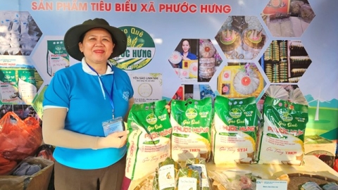 Tuy Phước tổ chức Phiên chợ giới thiệu sản phẩm thương hiệu OCOP