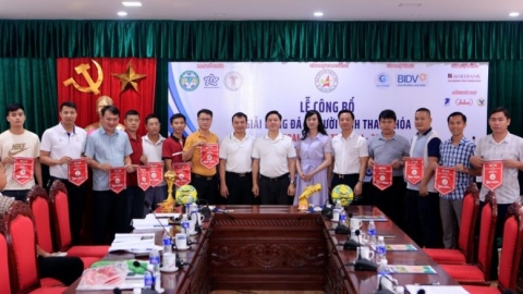 Công bố Giải bóng đá 7 người tỉnh Thanh Hóa - Cúp doanh nhân trẻ lần thứ nhất năm 2024