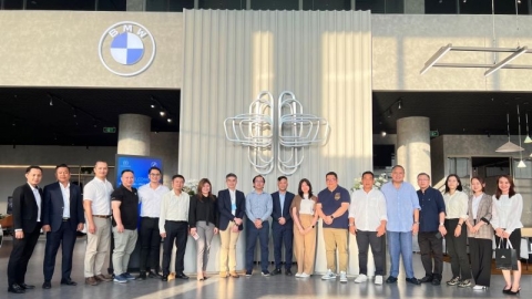 Đoàn công tác BMW Asia và đối tác Philippines thăm, làm việc tại BMW Bình Dương