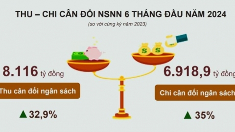 Hà Nam thu ngân sách hơn 8.000 tỷ đồng trong 6 tháng đầu năm