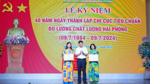 Chi cục Tiêu chuẩn Đo lường Chất lượng Hải Phòng kỷ niệm 40 năm Ngày thành lập