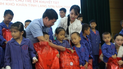 Lạng Sơn: Mang “phép màu” đến với trẻ em khuyết tật