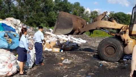 Tây Ninh: Tiêu hủy hơn 500 đơn vị mỹ phẩm không rõ nguồn gốc