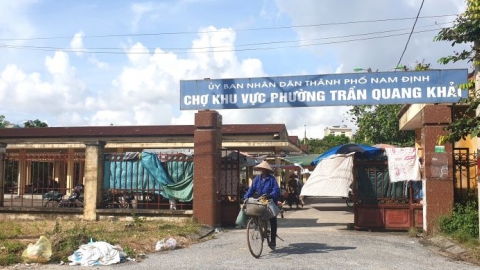 Quyết tâm dẹp “chợ cóc” Trần Quang Khải, Nam Định