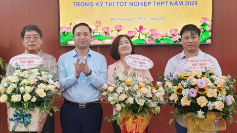 Bắc Ninh: Tuyên dương 13 trường THPT đạt kết quả cao kỳ thi tốt nghiệp THPT năm 2024