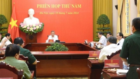 Chủ tịch nước Tô Lâm chủ trì Phiên họp thứ 5 Hội đồng Quốc phòng và An ninh