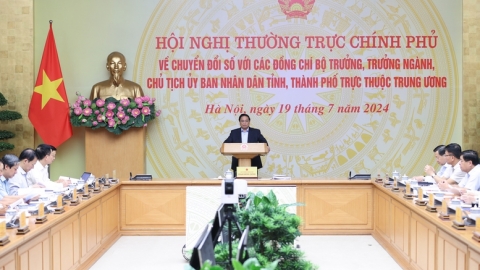 Thủ tướng Phạm Minh Chính: Chuyển đổi số đã đến "từng ngõ, từng nhà, từng người"