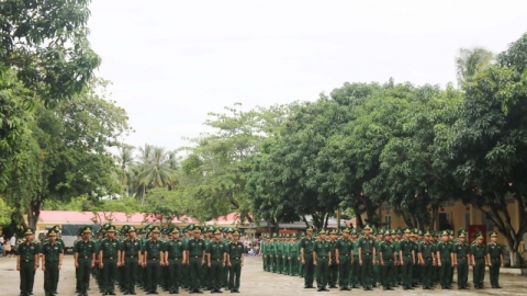 BĐBP tỉnh An Giang bế mạc huấn luyện chiến sĩ mới năm 2024