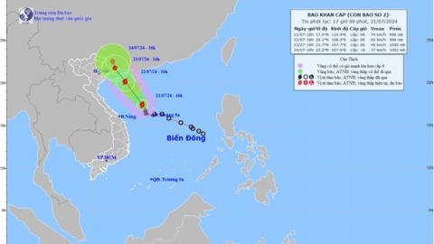 Quảng Ninh: Tăng cường chỉ đạo phòng, chống, ứng phó với cơn bão số 2