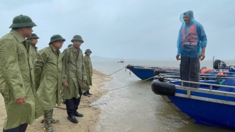 Quảng Ninh: Huy động toàn bộ lực lượng ứng phó bão số 2