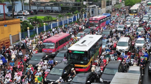 Trong những ngày Quốc tang, cấm ô tô tải, xe khách vào trung tâm Hà Nội