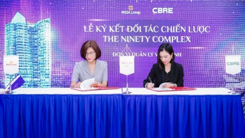 CBRE chính thức trở thành đơn vị quản lý vận hành dự án The Ninety Complex