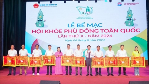 Hội khoẻ Phù Đồng toàn quốc lần thứ X: Đoàn Hải Phòng đứng thứ ba  