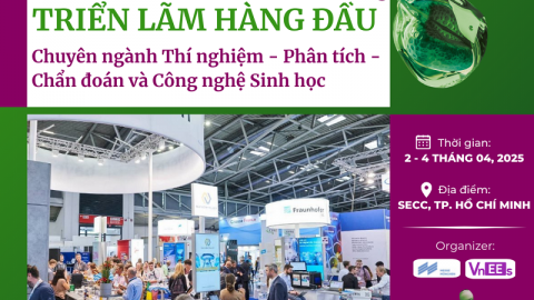 Triển lãm analytica Vietnam 2025 với 80% diện tích gian hàng đã được bán ra