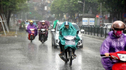 Thời tiết ngày 17/08/2024: Hà Nội có mây, ngày mưa rào và dông