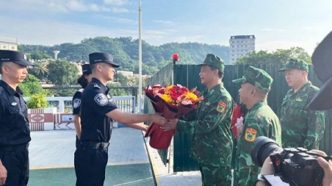 Lào Cai: Phối hợp tuần tra kiểm soát biên giới, cửa khẩu