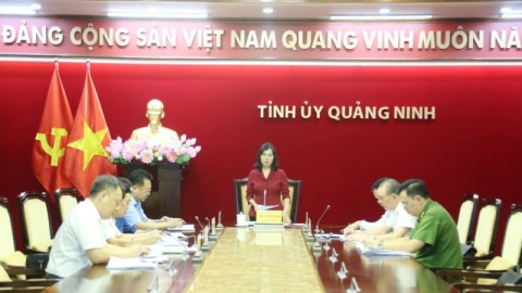 Quảng Ninh họp Thường trực Ban Chỉ đạo phòng, chống tham nhũng, tiêu cực