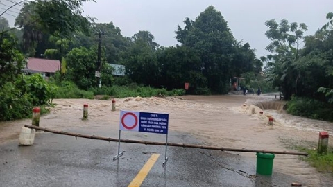 Thanh Hóa ban hành Công điện về việc triển khai ứng phó với mưa, lũ, sạt lở đất, lũ quét, ngập lụt