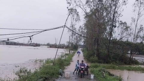 Hải Dương: Thông tin “vỡ đê” là sai sự thật