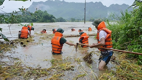 Hà Nội: Phát lệnh báo động lũ cấp 2 trên sông Nhuệ