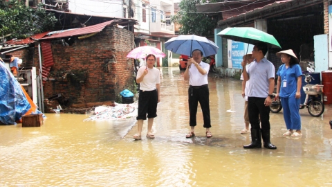 Bắc Giang: Sẵn sàng cơ động cấp cứu, điều trị bệnh nhân vùng bị chia cắt