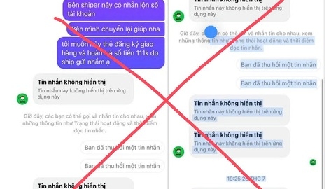 Cảnh giác với chiêu trò giả danh shipper chiếm đoạt tài sản người mua hàng