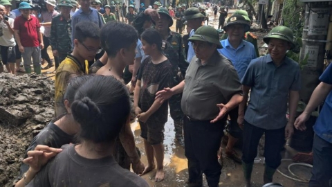 Thủ tướng Phạm Minh Chính tới Yên Bái chỉ đạo ứng phó, khắc phục hậu quả mưa lũ, thiên tai