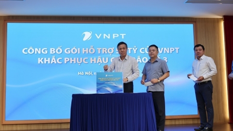 VNPT triển khai gói hỗ trợ khắc phục hậu quả cơn bão số 3 trị giá 50 tỷ đồng