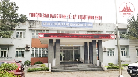 Sáp nhập Trường Cao đẳng Kinh tế - Kỹ thuật Vĩnh Phúc và Trường Cao đẳng Nghề Vĩnh Phúc