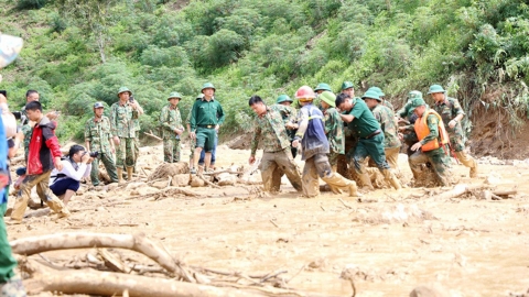 336 người chết, mất tích do lũ quét, sạt lở tại nhiều địa phương