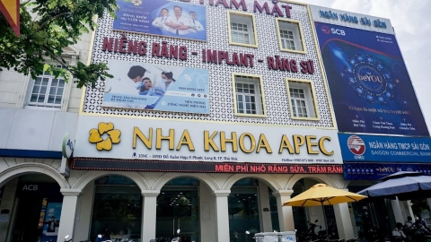 Nha khoa APEC bị xử phạt 16 triệu đồng do có nhiều vi phạm