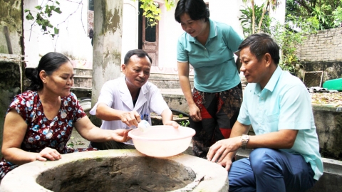 Bắc Giang chủ động triển khai các biện pháp vệ sinh môi trường, phòng ngừa dịch bệnh sau lũ