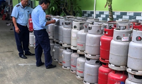 Kiên Giang: Thu giữ 140 chai LPG có dấu hiệu trao đổi, lưu giữ, thu gom không thuộc sở hữu