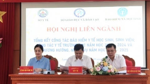 Lạng Sơn: Tỷ lệ học sinh sinh viên tham gia bảo hiểm y tế đạt 100%