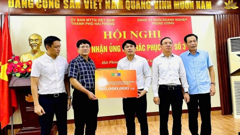 Tập đoàn CEO chung tay hỗ trợ đồng bào khắc phục thiệt hại bão Yagi