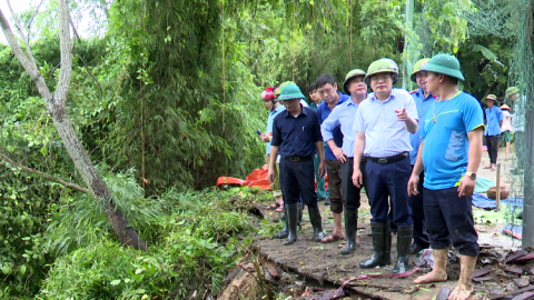 Thanh Hóa xử lý sạt lở bờ hữu sông Chu