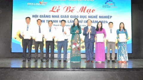 Bế mạc Hội giảng nhà giáo giáo dục nghề nghiệp tỉnh Thanh Hóa lần thứ IX, năm 2024